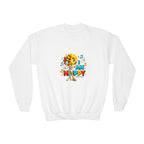 Zazzy Zapp "I Am Happy" — Youth Crewneck Sweatshirt