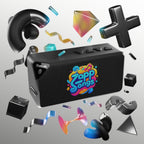 Bluetooth Speaker — Colorful "Zapp Songs"  Logo Portable Speaker
