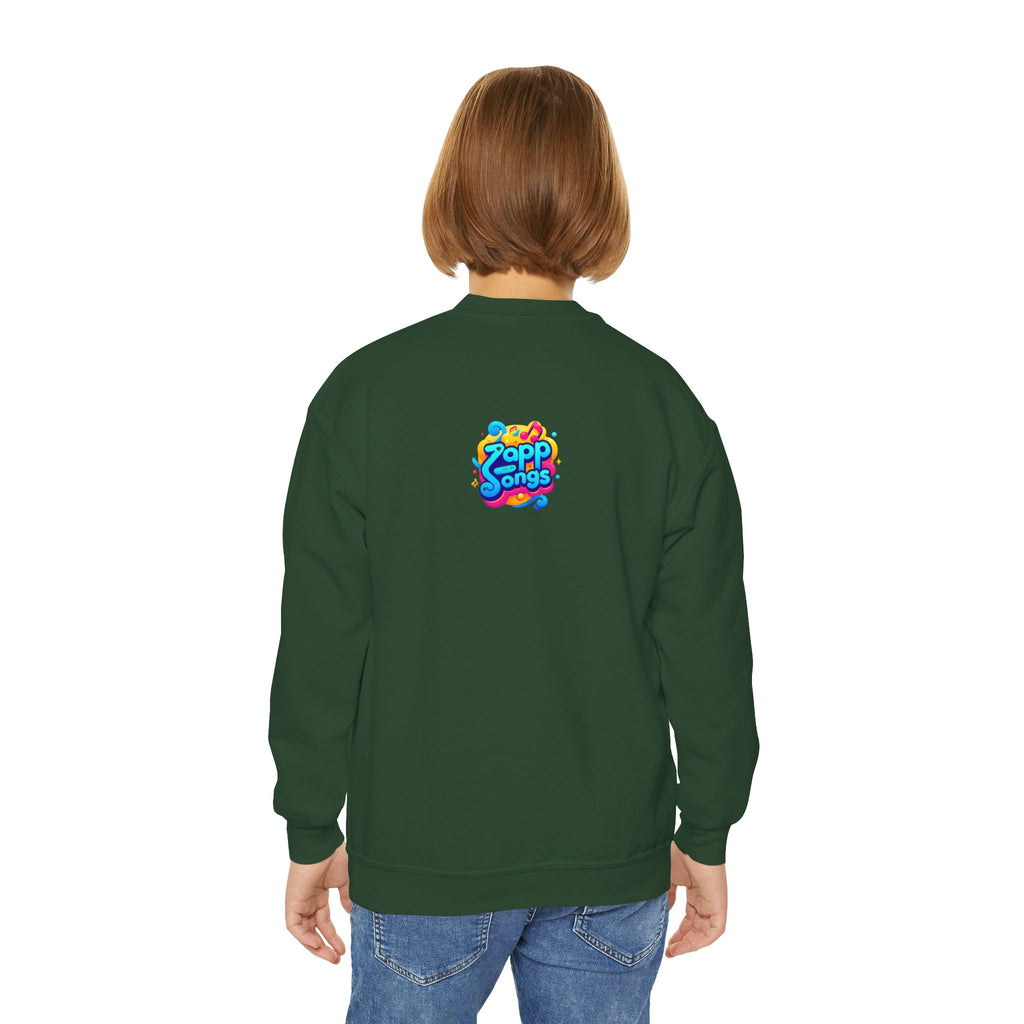 Tippy Zapp 'I Am Loved' — Youth Crewneck Sweatshirt