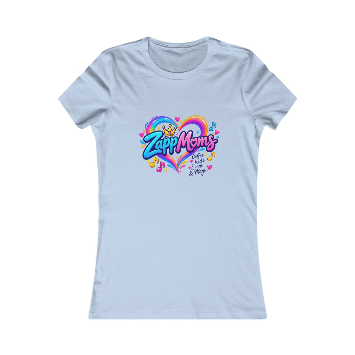 Zapp Moms Heart Graphic Tee