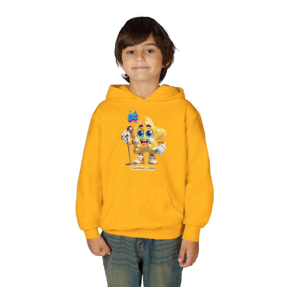 “Twinkle Zappy” Kids Star Singer Hoodie