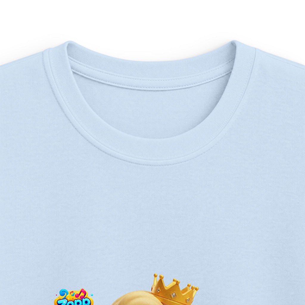 Kids Tee - Princess Sprinkle Donut Zapp Character  — Cute Crowned Sprinkle Character Shirt
