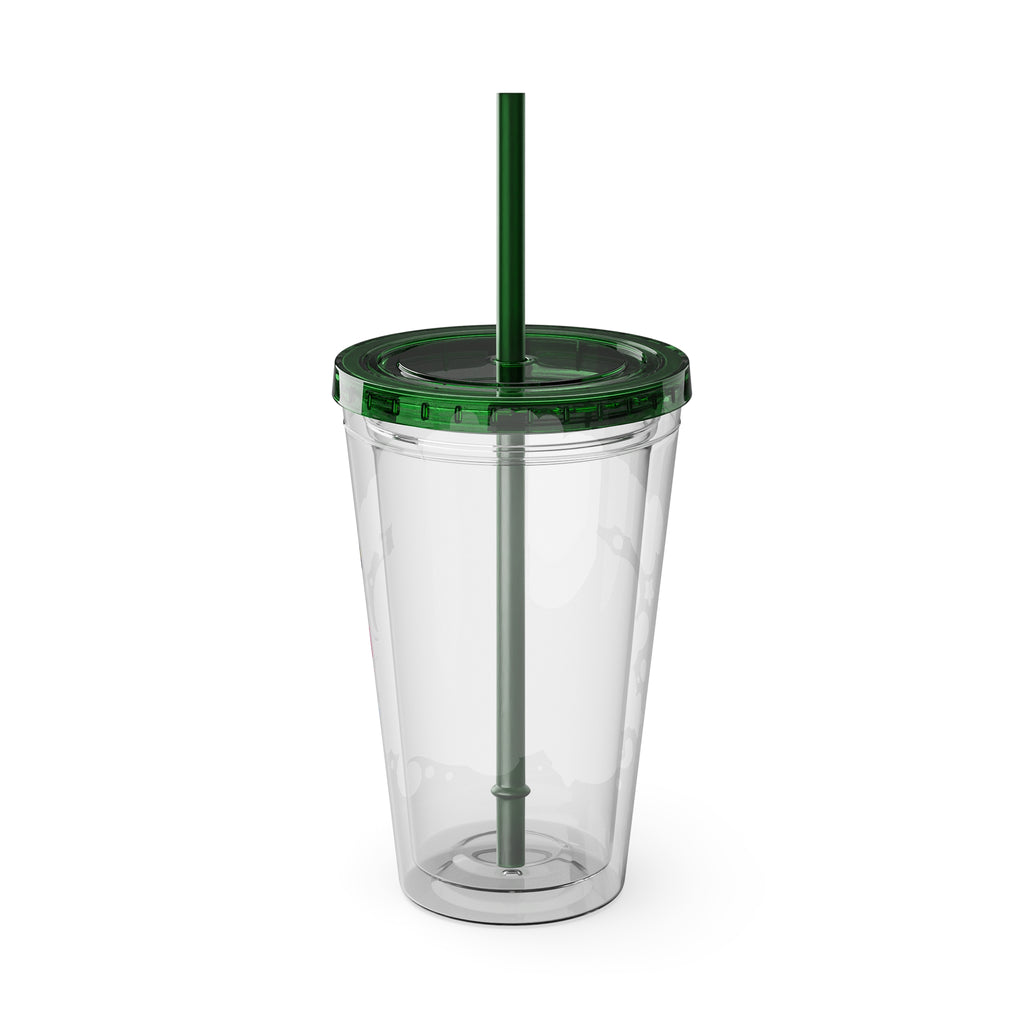 Zapp Songs Kids Tumbler with Straw — 16oz Colorful Music Logo Cup