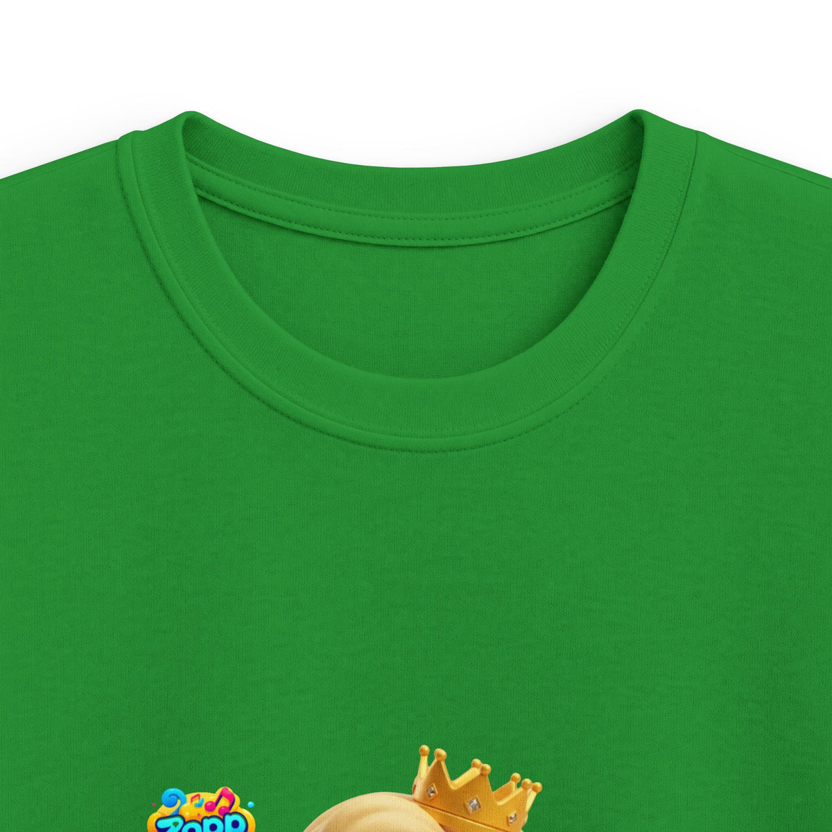 Kids Tee - Princess Sprinkle Donut Zapp Character  — Cute Crowned Sprinkle Character Shirt