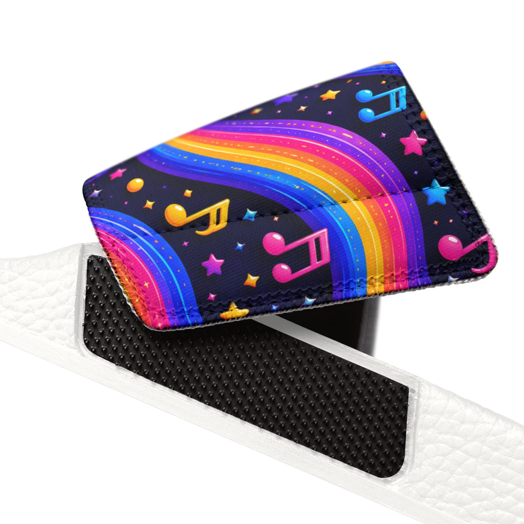 Zapp Songs Removable Rainbow Music Strap  —  Youth Slide Sandals