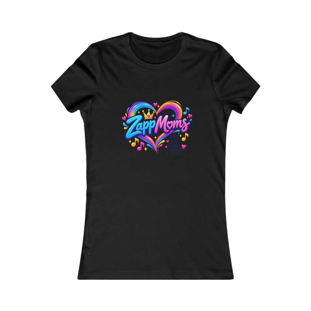 Zapp Moms Heart Graphic Tee