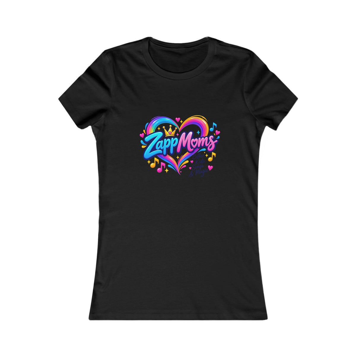 Zapp Moms Heart Graphic Tee