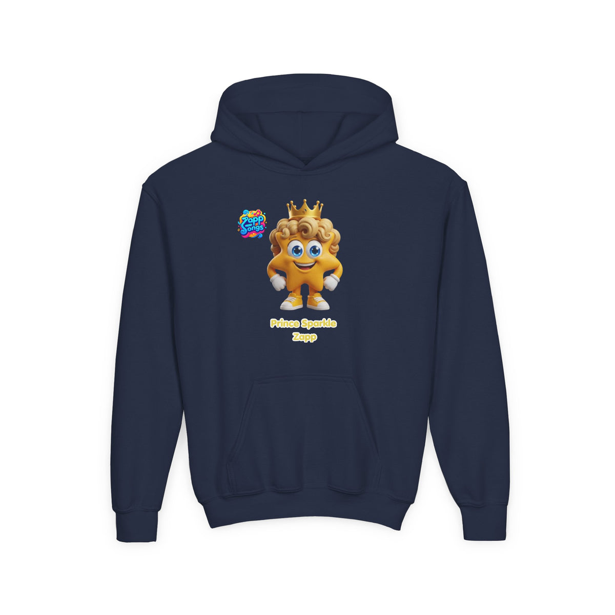 'Prince Sparkle' Zapp Character  Kids Hoodie