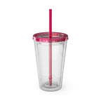 Zapp Songs Kids Tumbler with Straw — 16oz Colorful Music Logo Cup