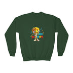 Zazzy Zapp "I Am Happy" — Youth Crewneck Sweatshirt