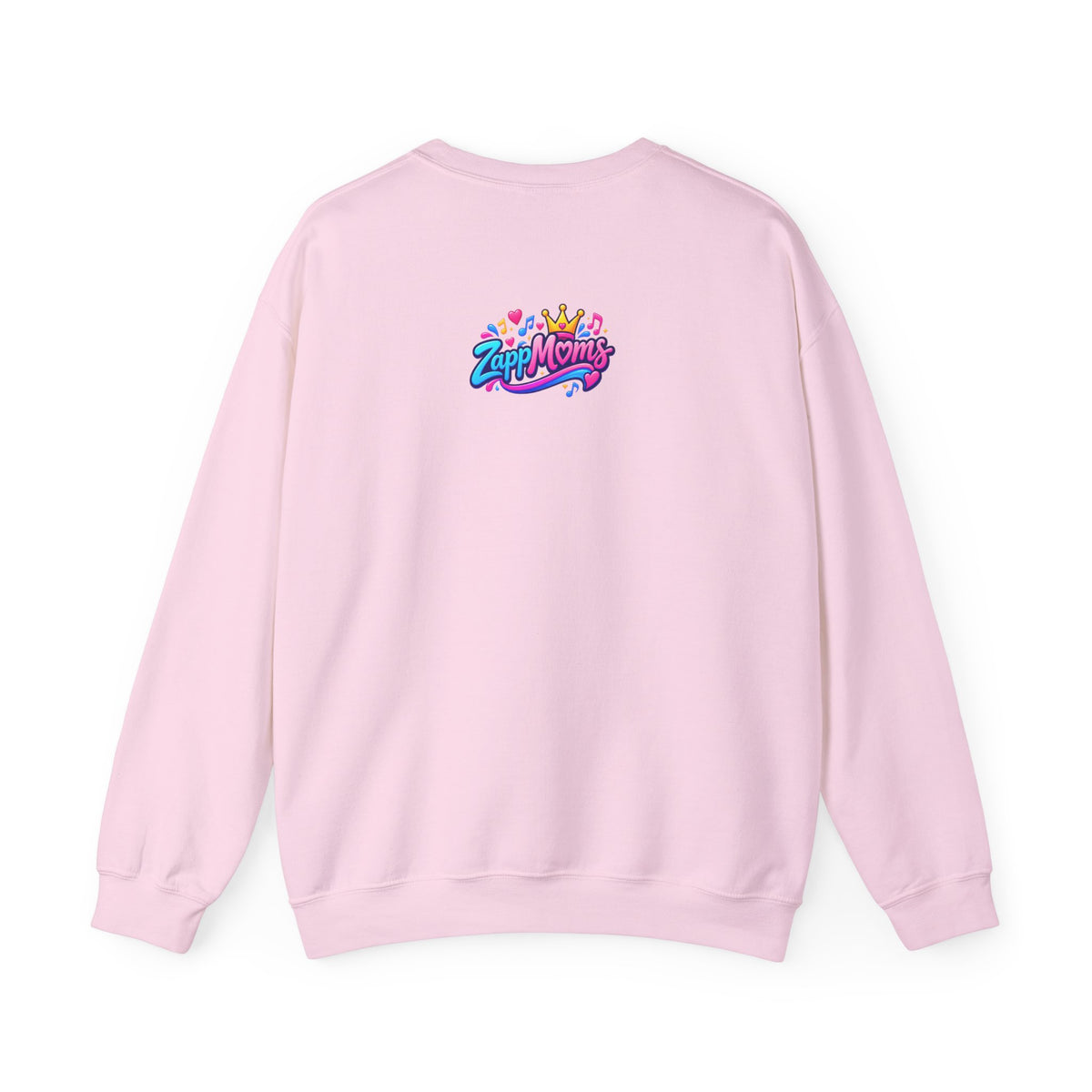 ZappMoms Heart Mom and Child Crewneck Sweatshirt