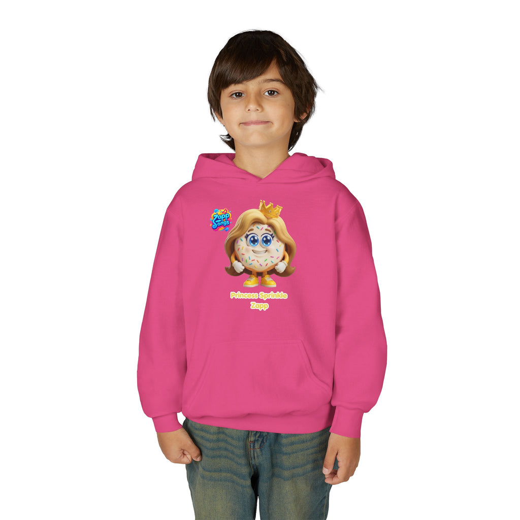 Princess Sprinkles Zapp Character Cozy Youth Hoodie