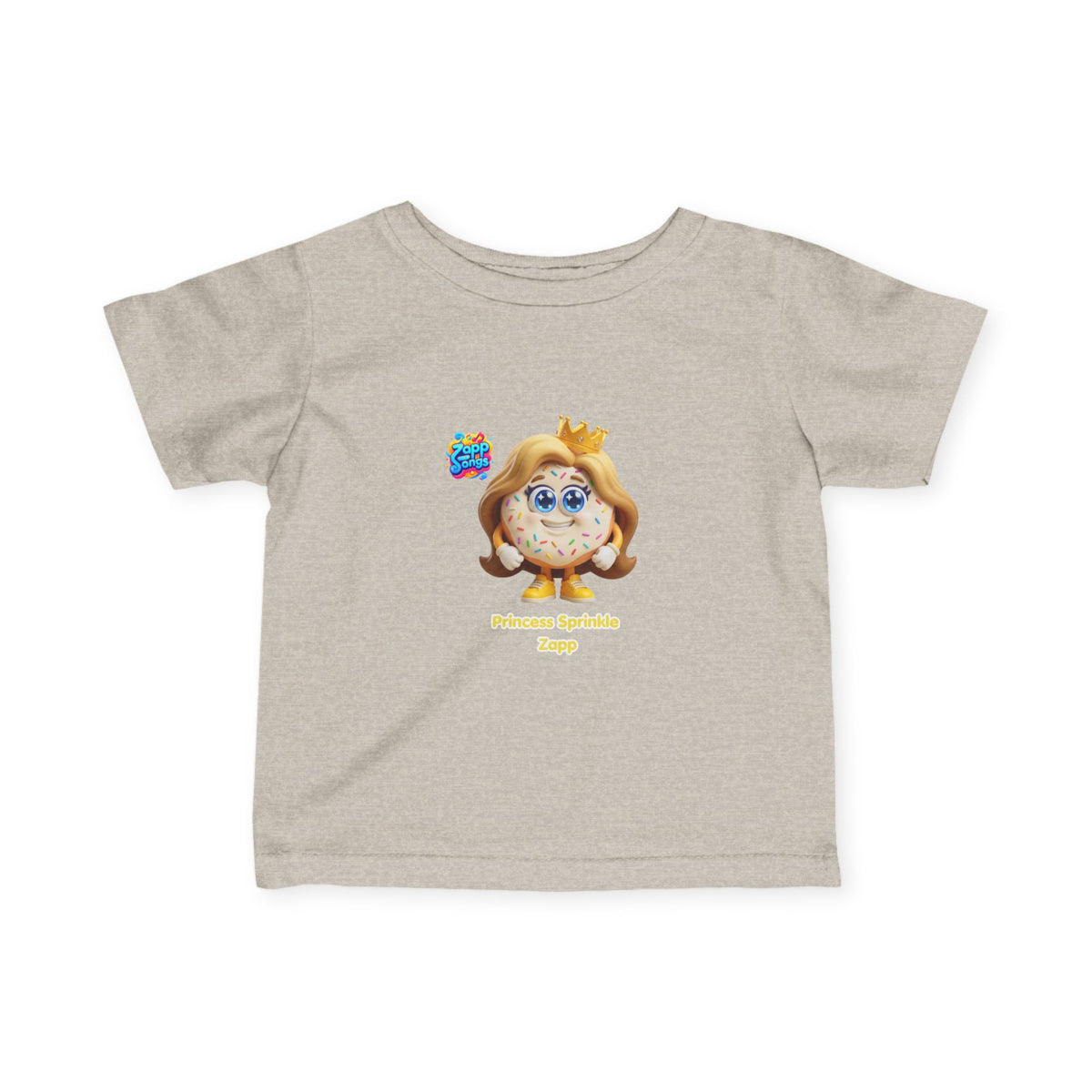 Infant Tee - Princess Sprinkles Zapp Character Fine Jersey