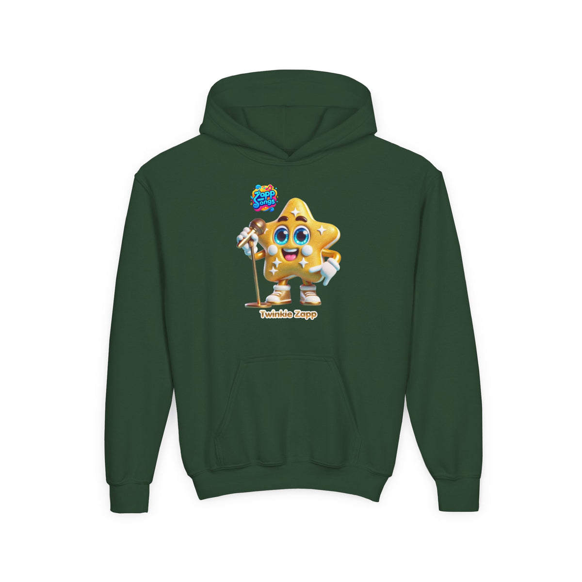 “Twinkle Zappy” Kids Star Singer Hoodie
