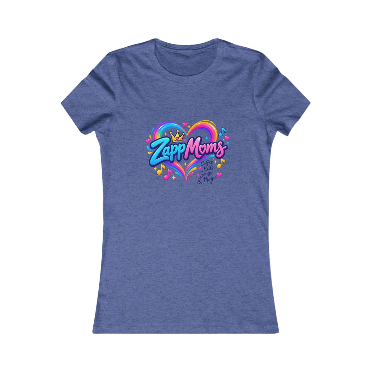 Zapp Moms Heart Graphic Tee
