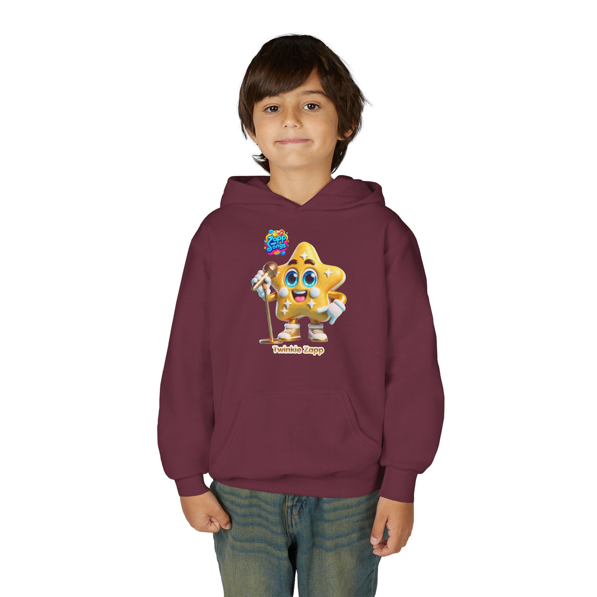 “Twinkle Zappy” Kids Star Singer Hoodie