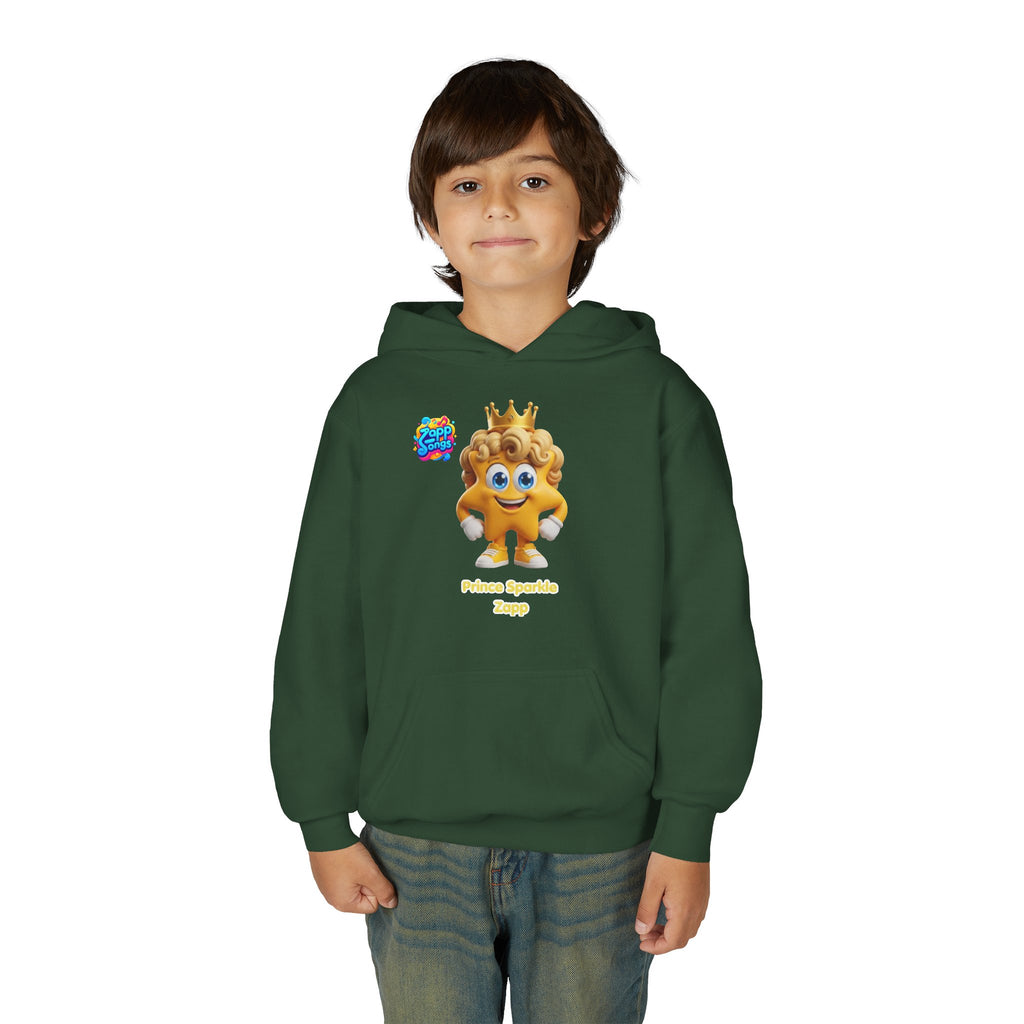 'Prince Sparkle' Zapp Character  Kids Hoodie