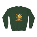 Twinkie Zapp “I AM AMAZING”  — Youth Crewneck Sweatshirt
