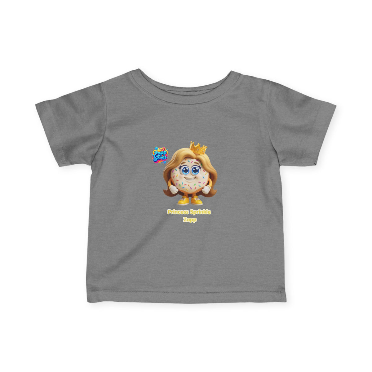 Infant Tee - Princess Sprinkles Zapp Character Fine Jersey
