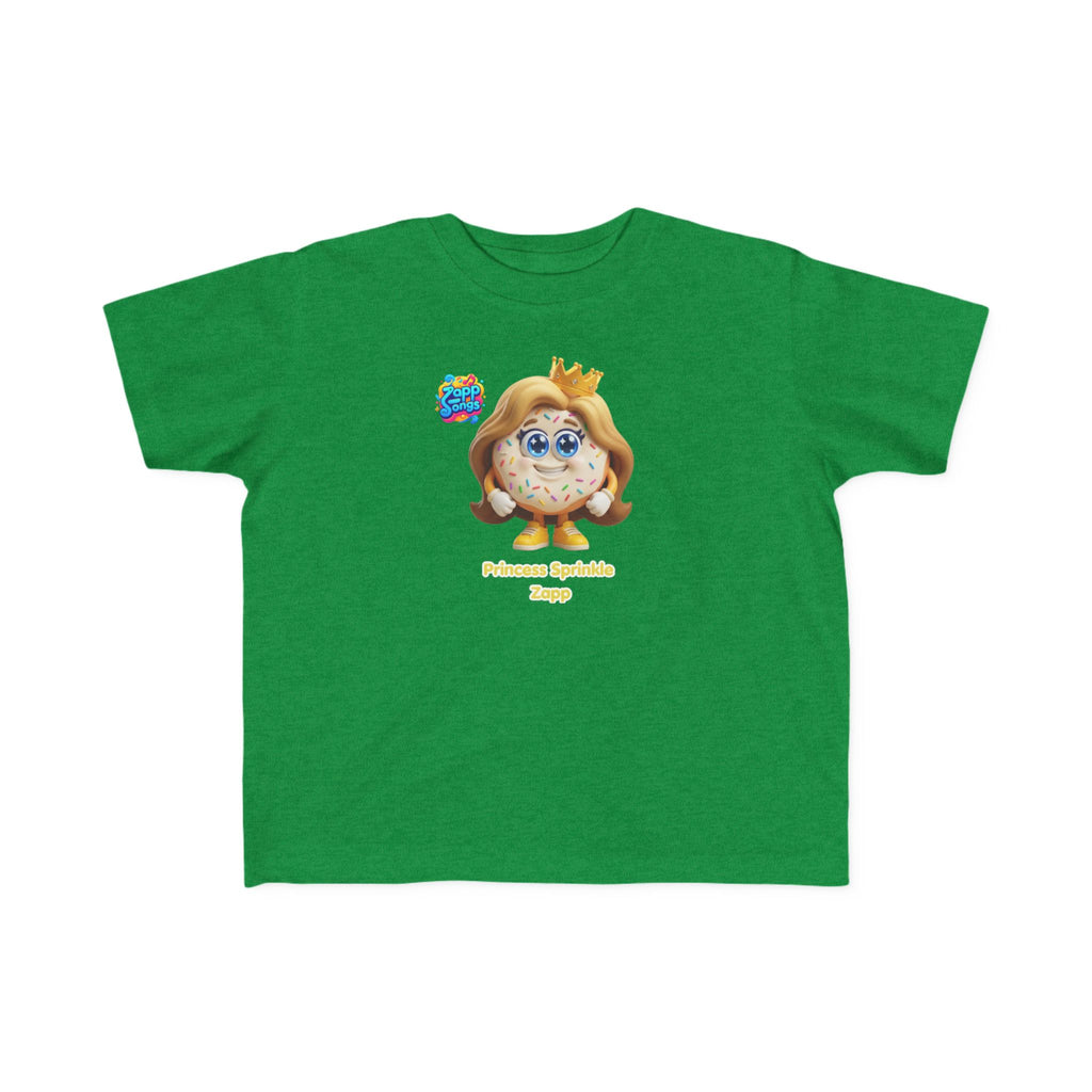 Kleinkinder-T-Shirt — Prinzessin Sprinkles Zapp Charakter-Shirt