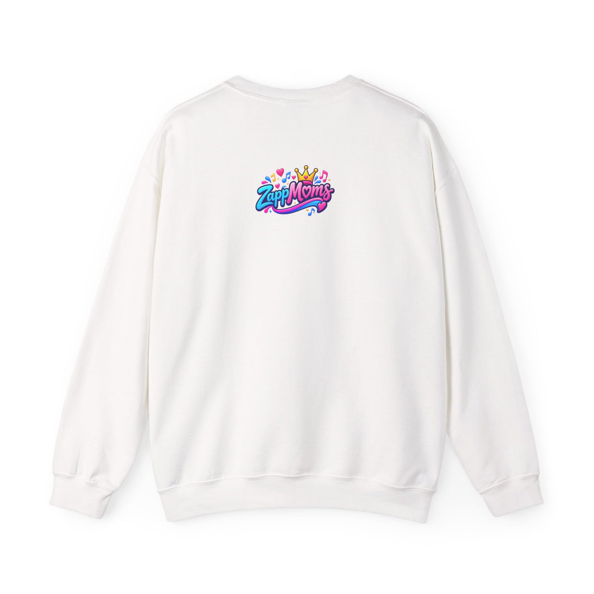 ZappMoms Heart Mom and Child Crewneck Sweatshirt