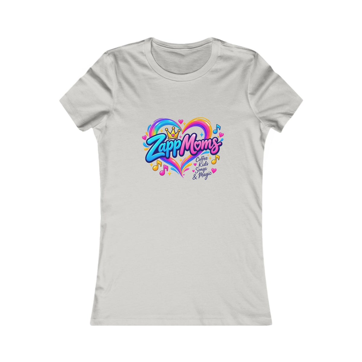 Zapp Moms Heart Graphic Tee