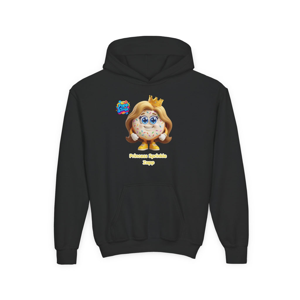 Princess Sprinkles Zapp Character Cozy Youth Hoodie