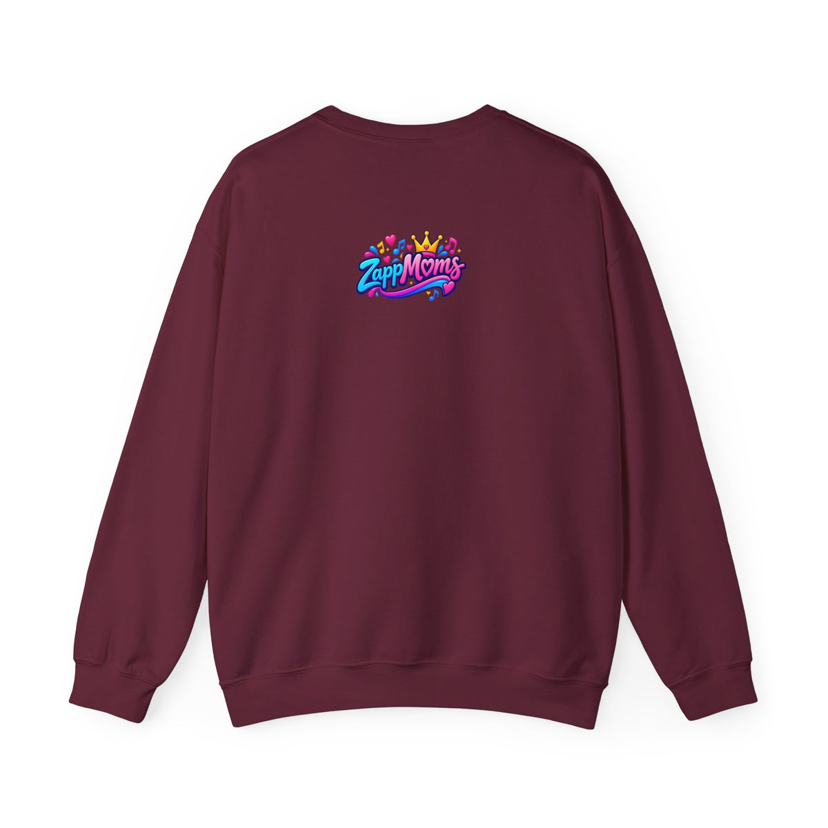 ZappMoms Heart Mom and Child Crewneck Sweatshirt