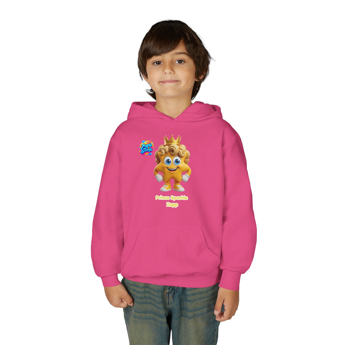 'Prince Sparkle' Zapp Character  Kids Hoodie