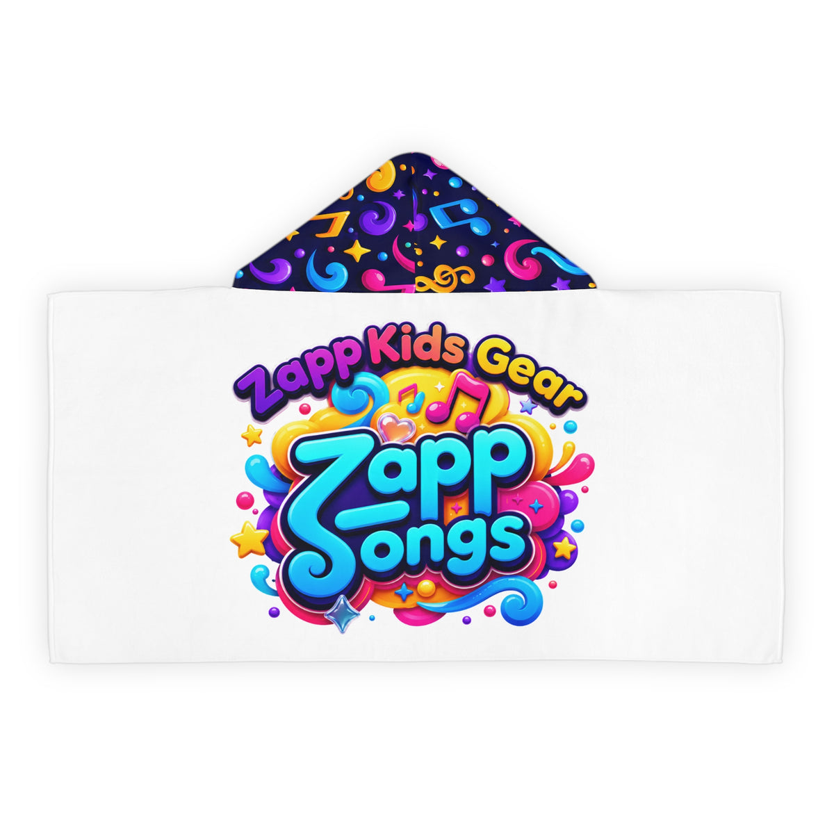 Zapp Songs Youth Hooded Towel
