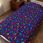 Zapp Songs Musical Notes Velveteen Plush Blanket
