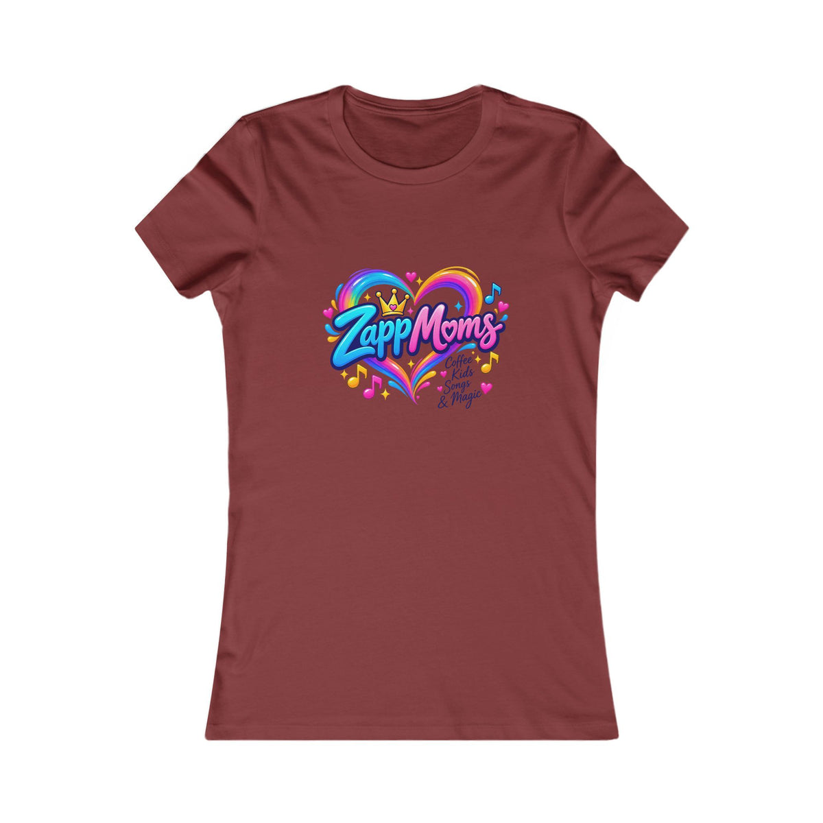 Zapp Moms Heart Graphic Tee