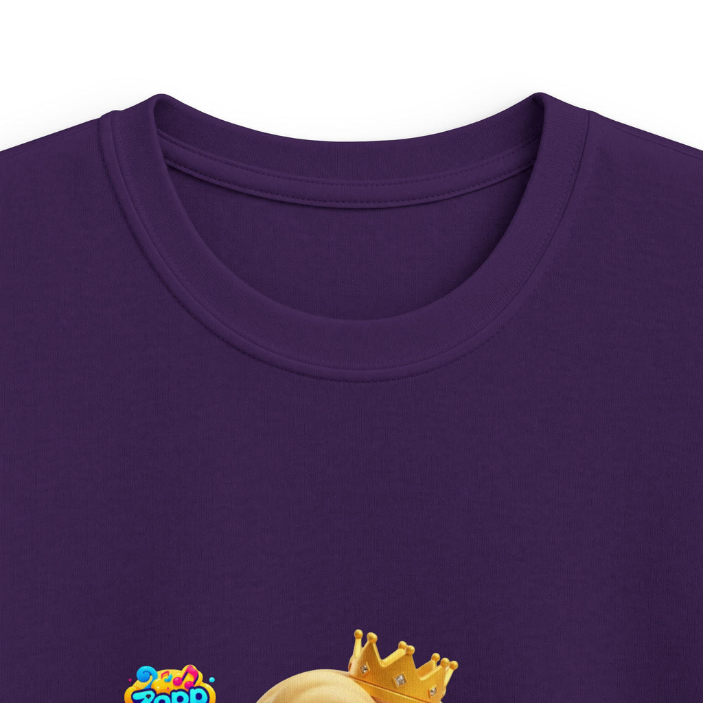 Kids Tee - Princess Sprinkle Donut Zapp Character  — Cute Crowned Sprinkle Character Shirt