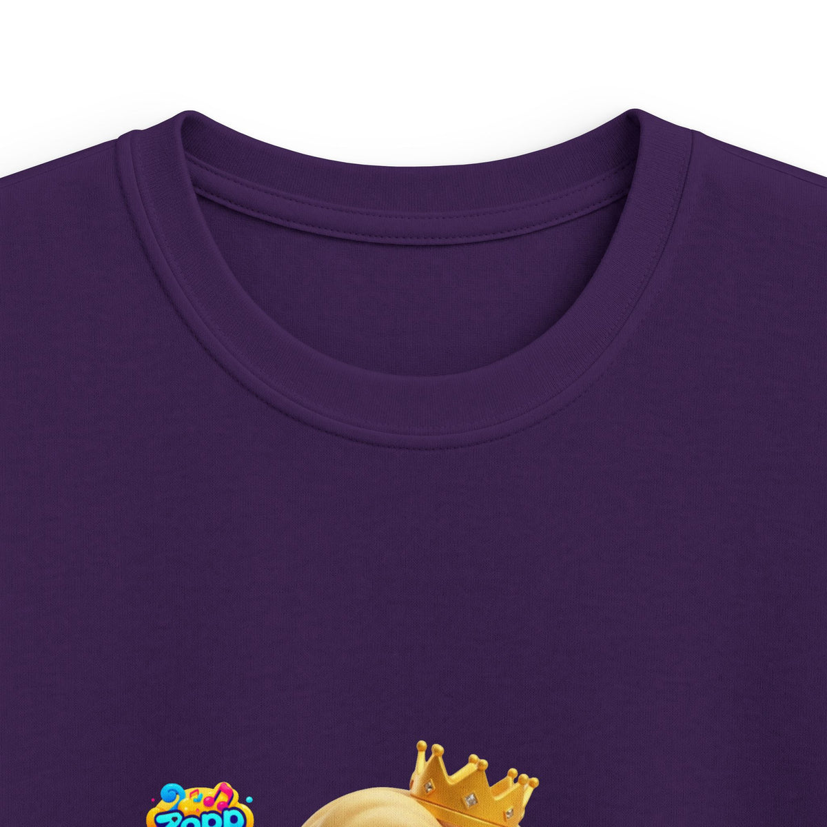 Kids Tee - Princess Sprinkle Donut Zapp Character  — Cute Crowned Sprinkle Character Shirt