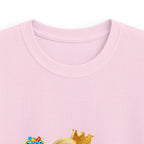 Kids Tee - Princess Sprinkle Donut Zapp Character  — Cute Crowned Sprinkle Character Shirt