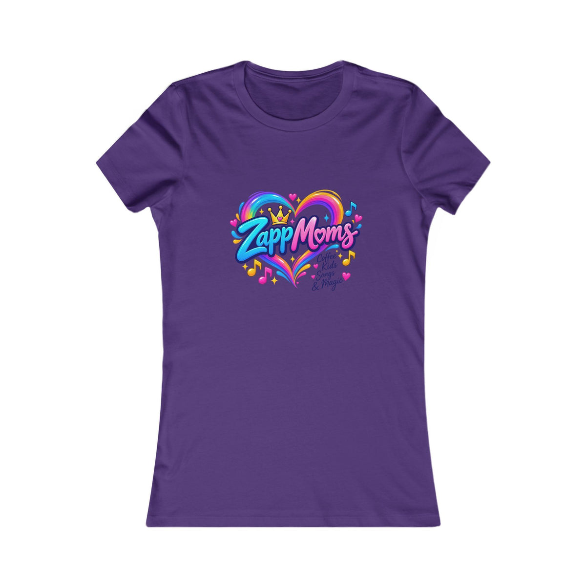Zapp Moms Heart Graphic Tee