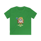 Kids Tee - Princess Sprinkle Donut Zapp Character  — Cute Crowned Sprinkle Character Shirt