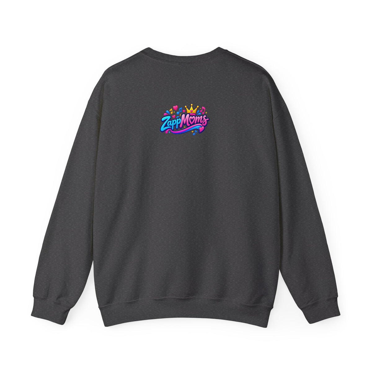 ZappMoms Heart Mom and Child Crewneck Sweatshirt