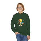 Zazzy Zapp "I Am Happy" — Youth Crewneck Sweatshirt
