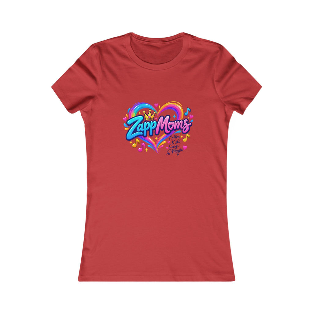 Zapp Moms Heart Graphic Tee