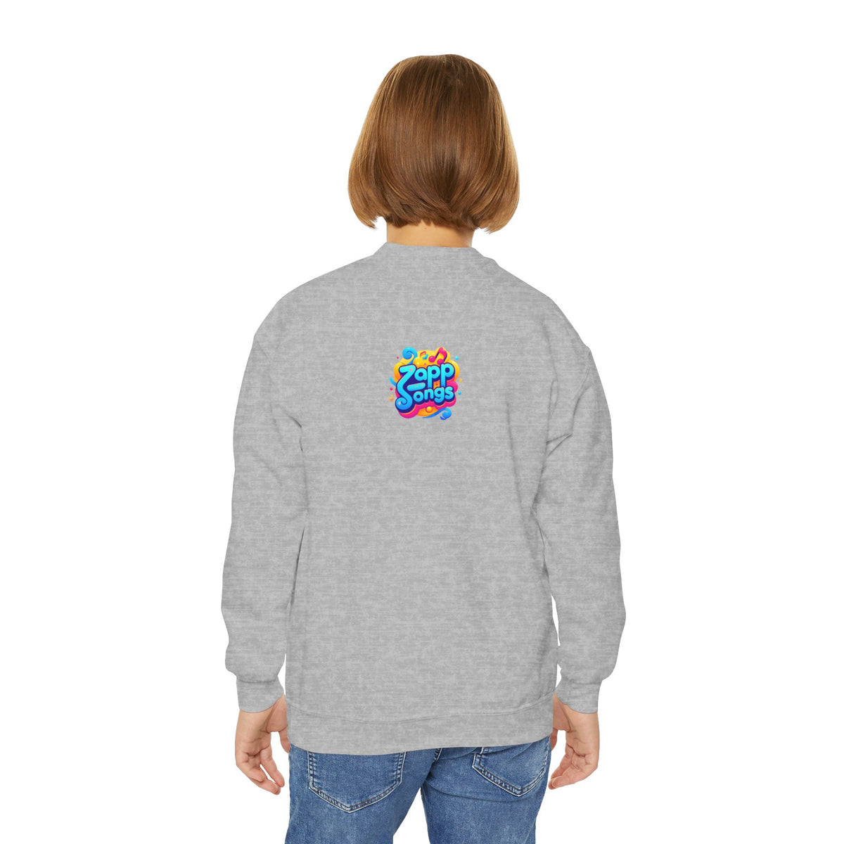 Tippy Zapp 'I Am Loved' — Youth Crewneck Sweatshirt