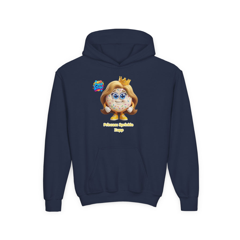 Princess Sprinkles Zapp Character Cozy Youth Hoodie