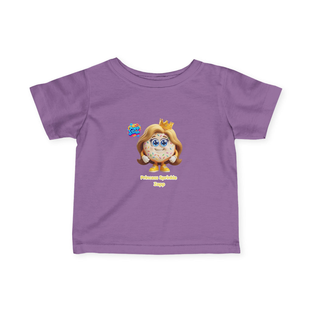 Infant Tee - Princess Sprinkles Zapp Character Fine Jersey