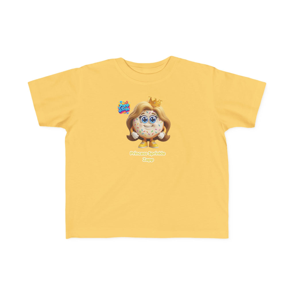 Kleinkinder-T-Shirt — Prinzessin Sprinkles Zapp Charakter-Shirt