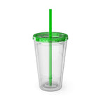 Zapp Songs Kids Tumbler with Straw — 16oz Colorful Music Logo Cup