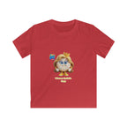 Kids Tee - Princess Sprinkle Donut Zapp Character  — Cute Crowned Sprinkle Character Shirt