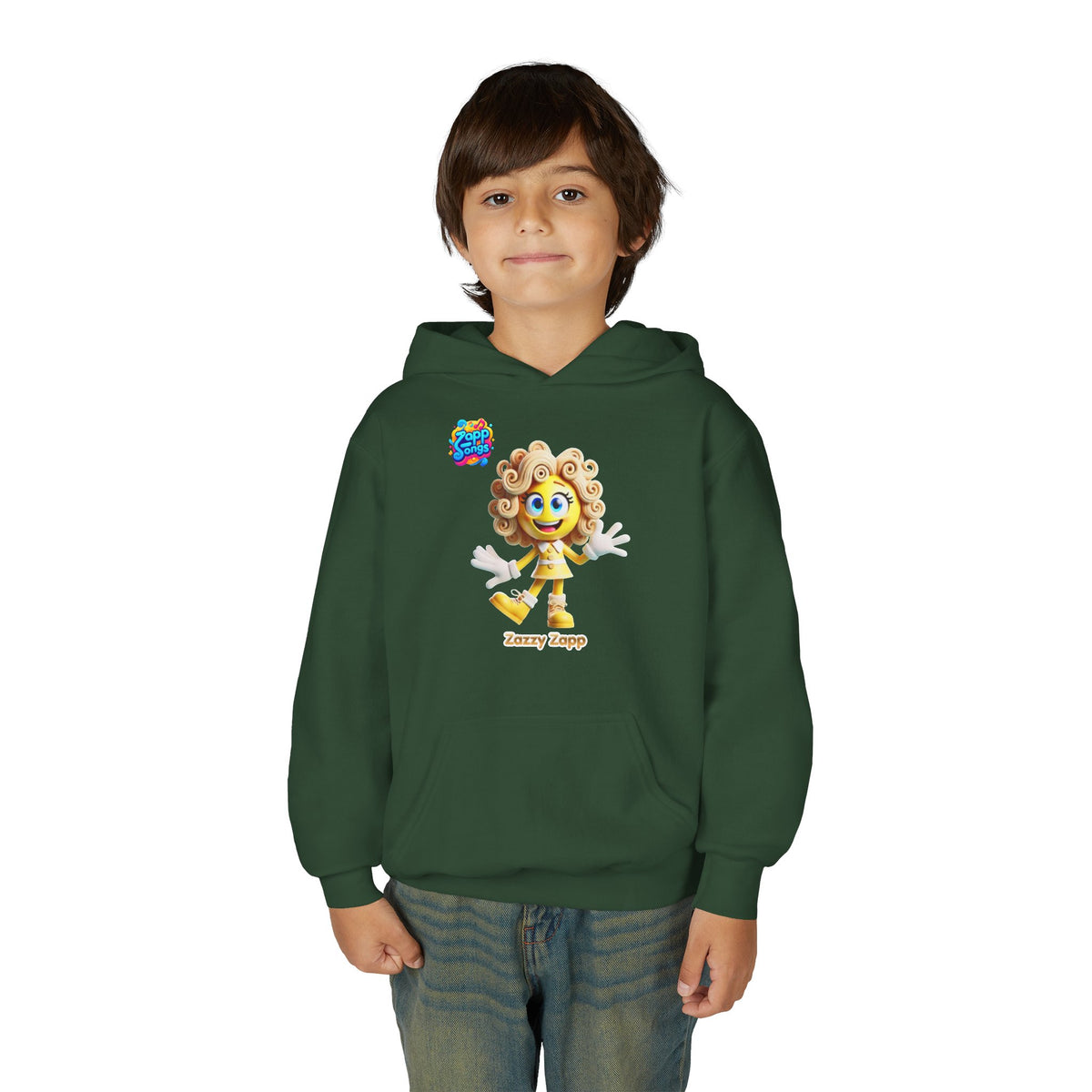 "Zazzy Zapp" Kids Hoodie
