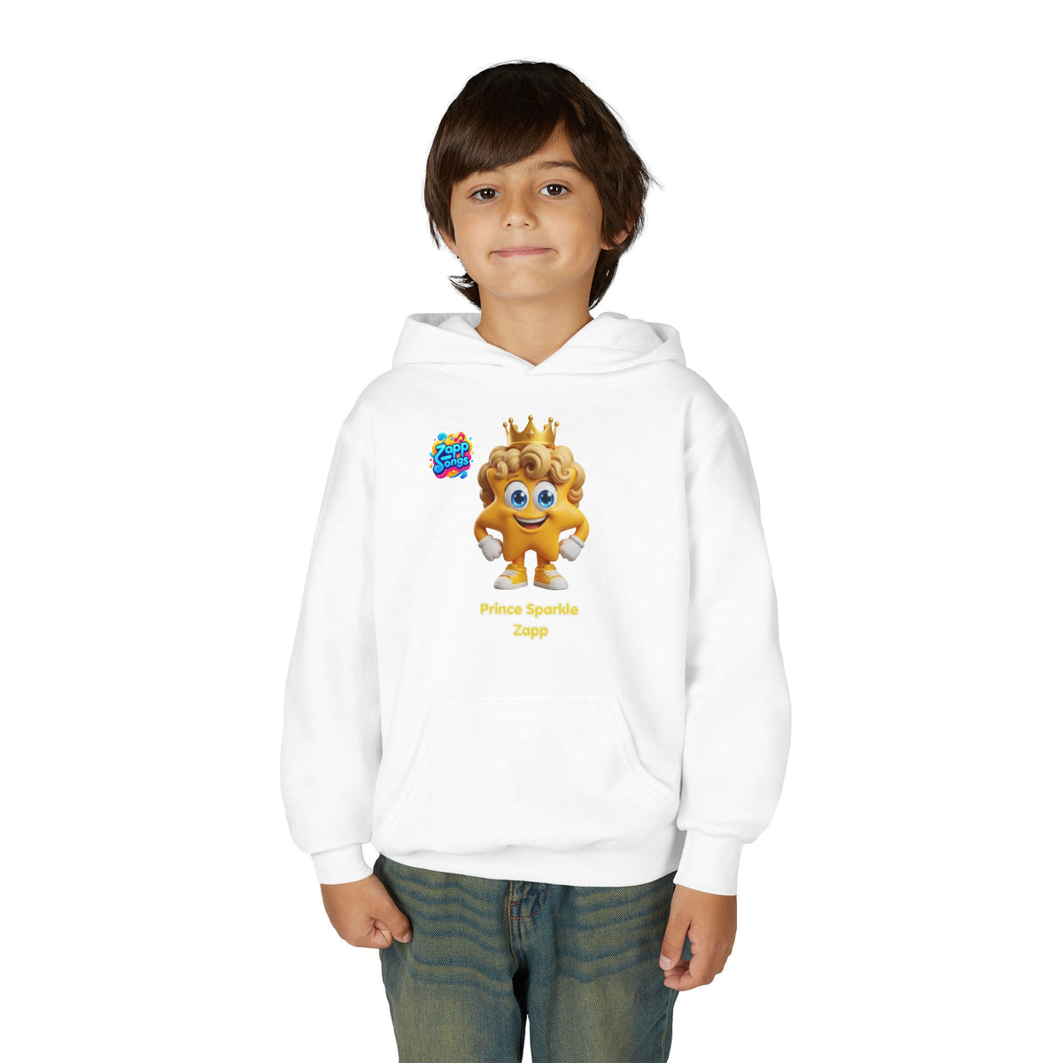 'Prince Sparkle' Zapp Character  Kids Hoodie