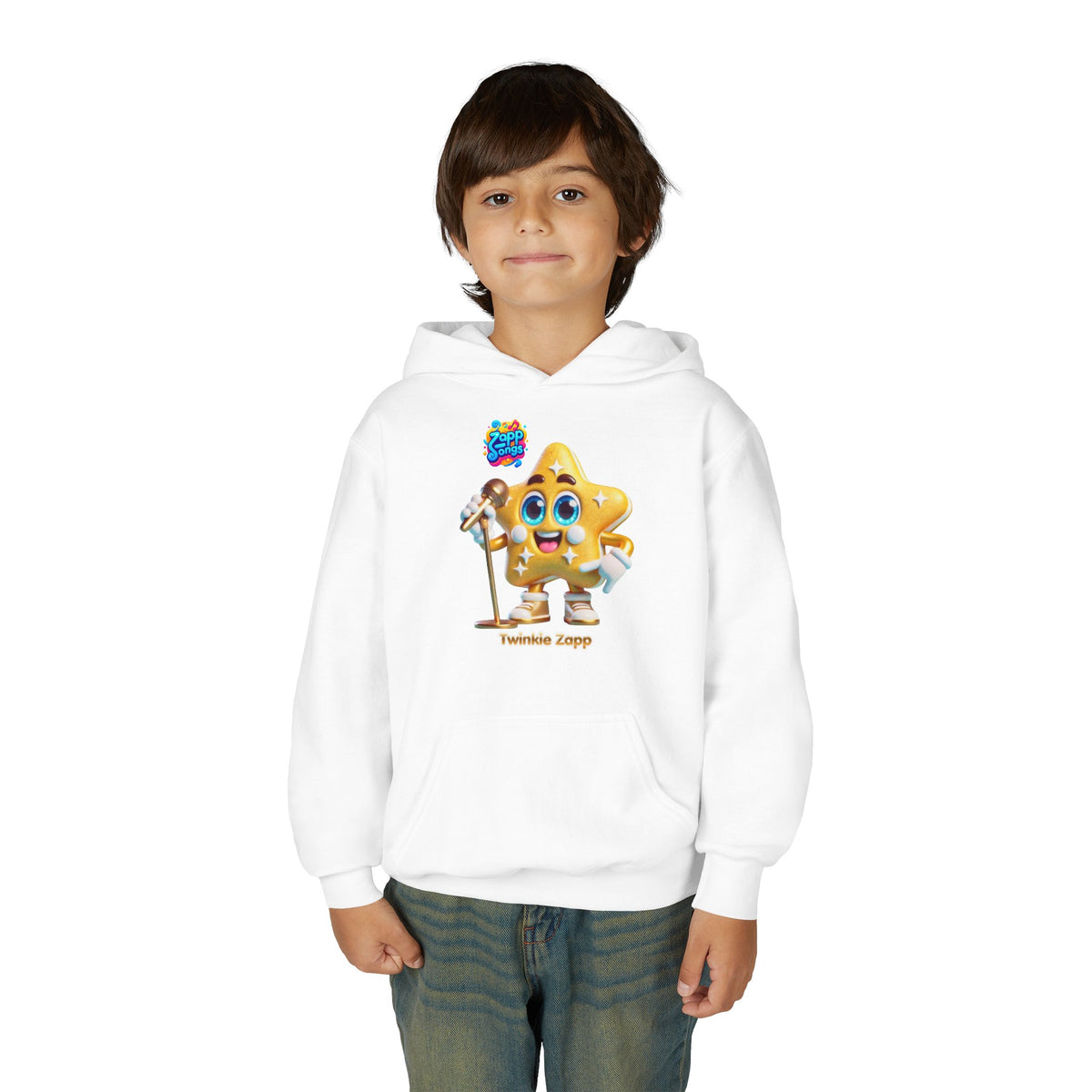 “Twinkle Zappy” Kids Star Singer Hoodie