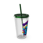 Zapp Songs Kids Tumbler with Straw — 16oz Colorful Music Logo Cup